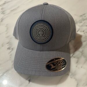 Grey Travis Matthew Patch SnapBack Hat